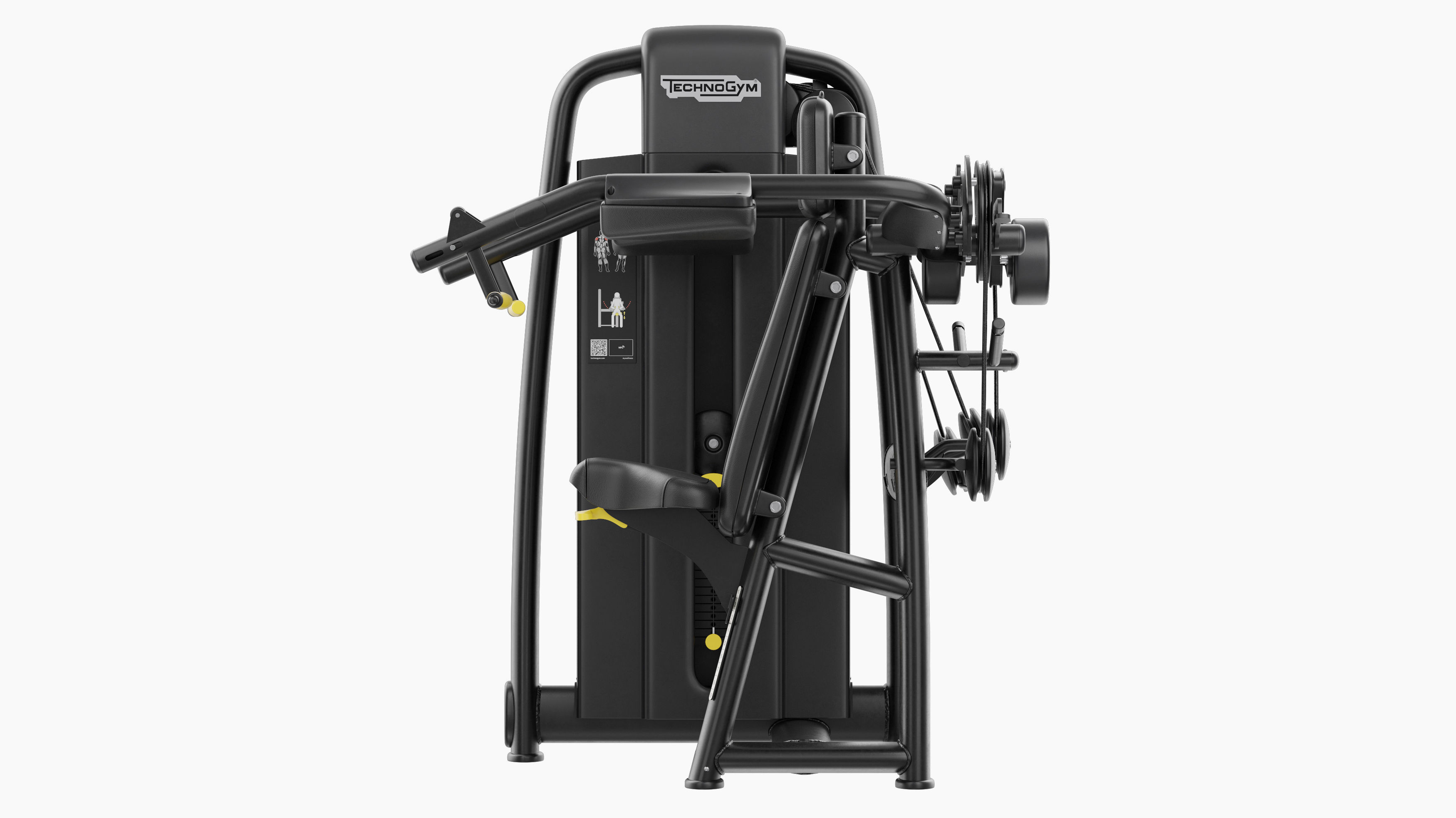 Technogym Selection 700 - Delts Machine 3D model_6