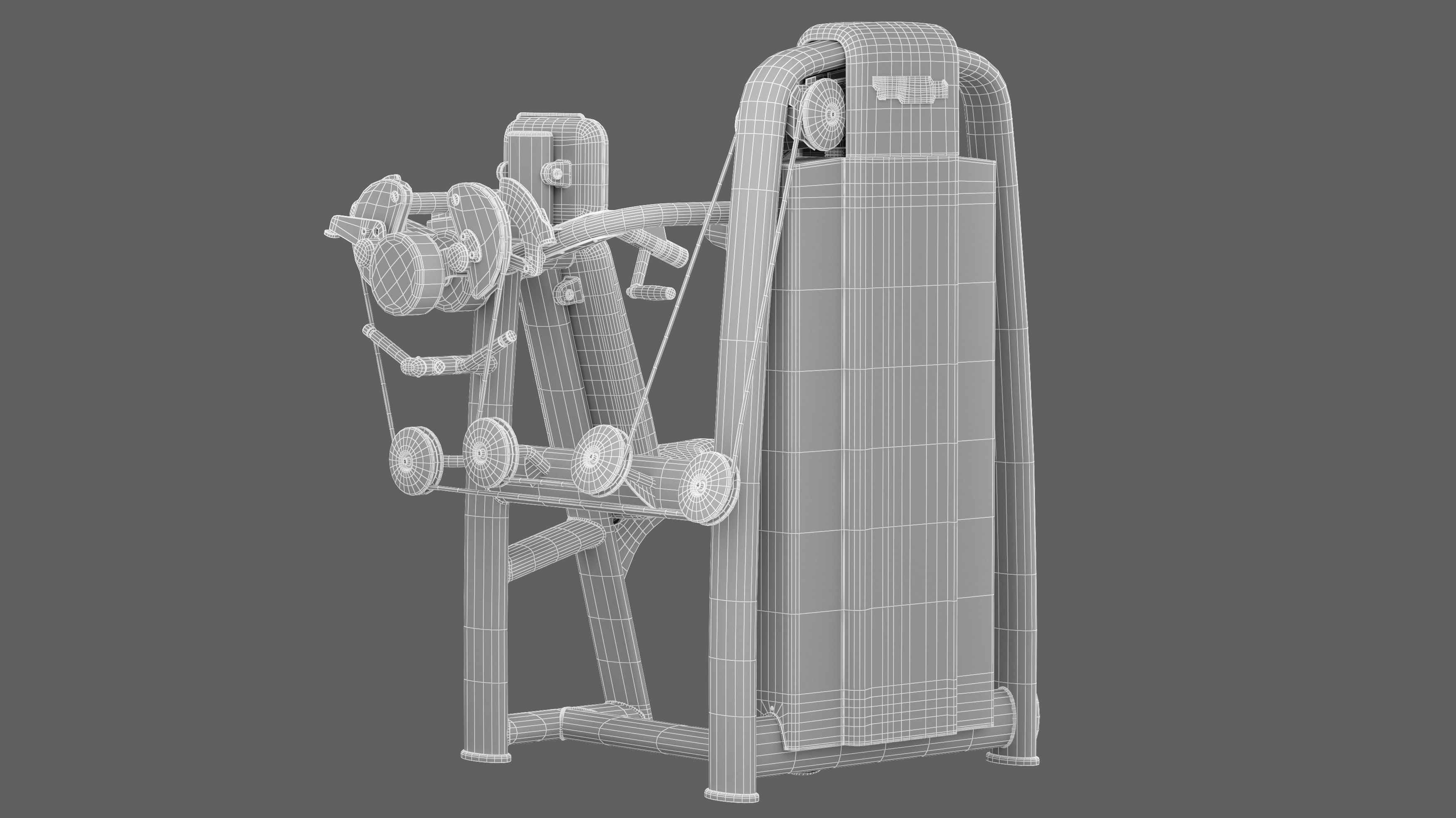 Technogym Selection 700 - Delts Machine 3D model_15