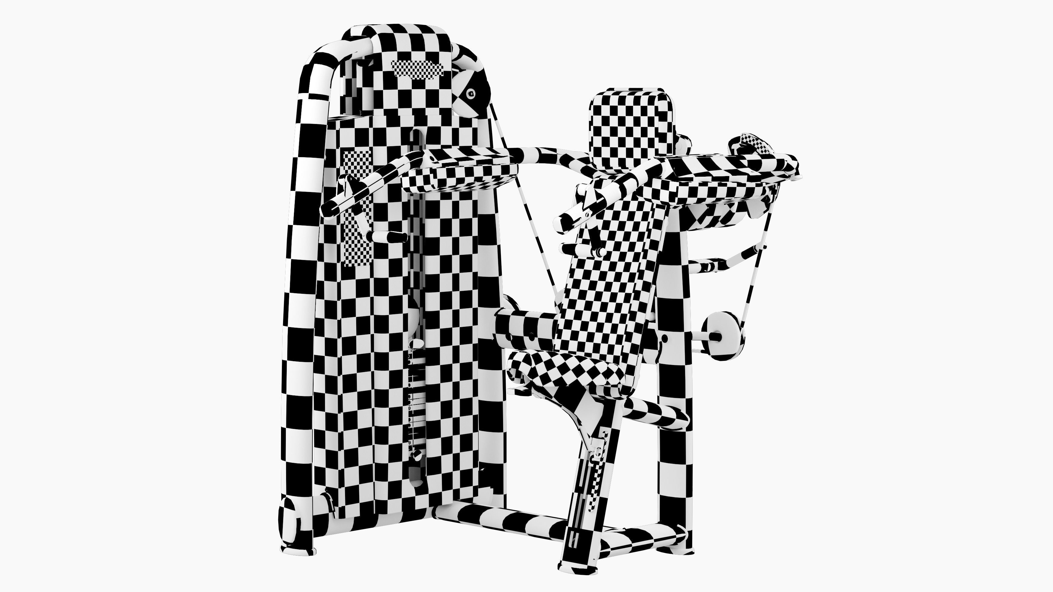 Technogym Selection 700 - Delts Machine 3D model_16