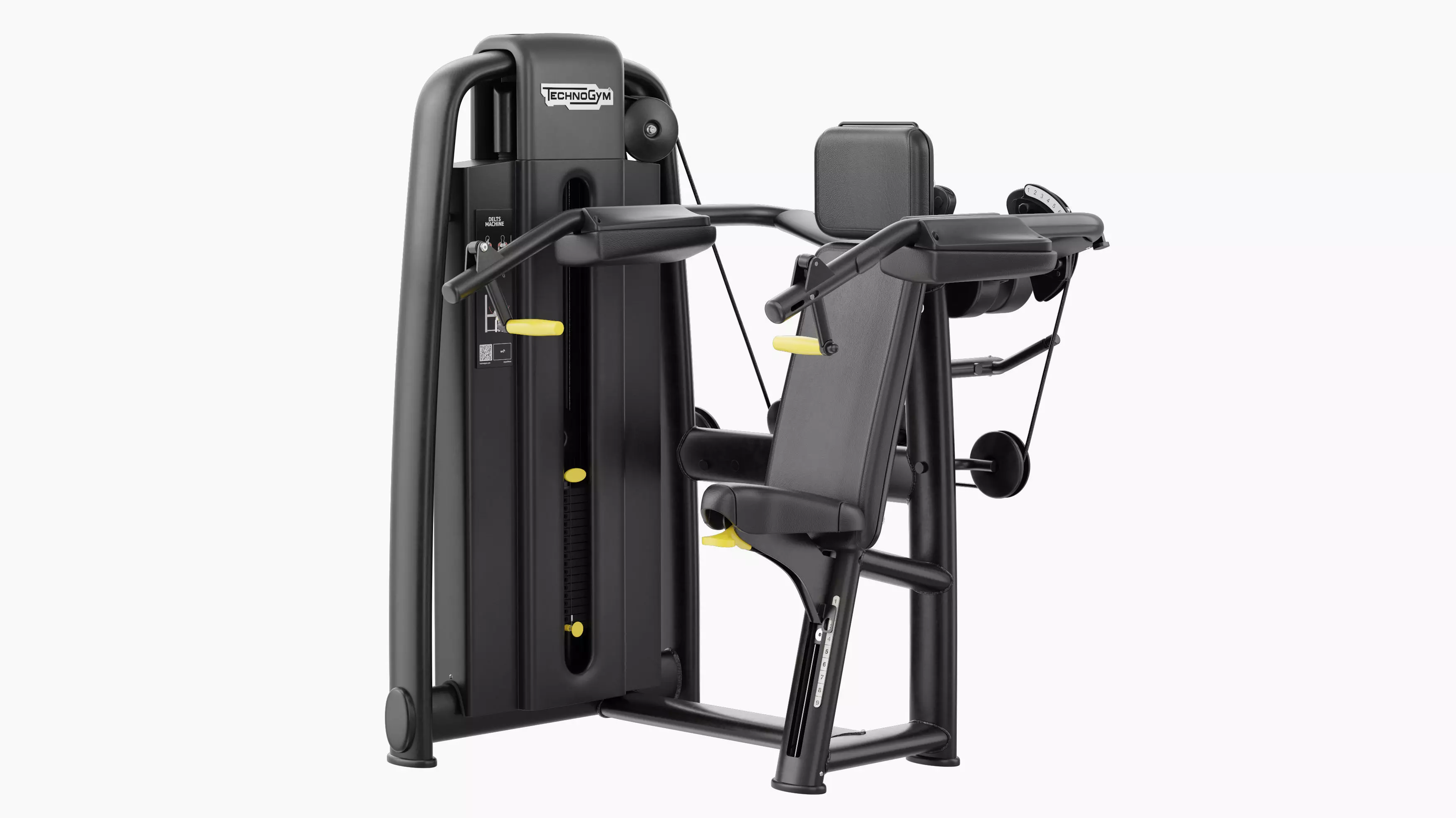 Technogym Selection 700 - Delts Machine 3D model_0