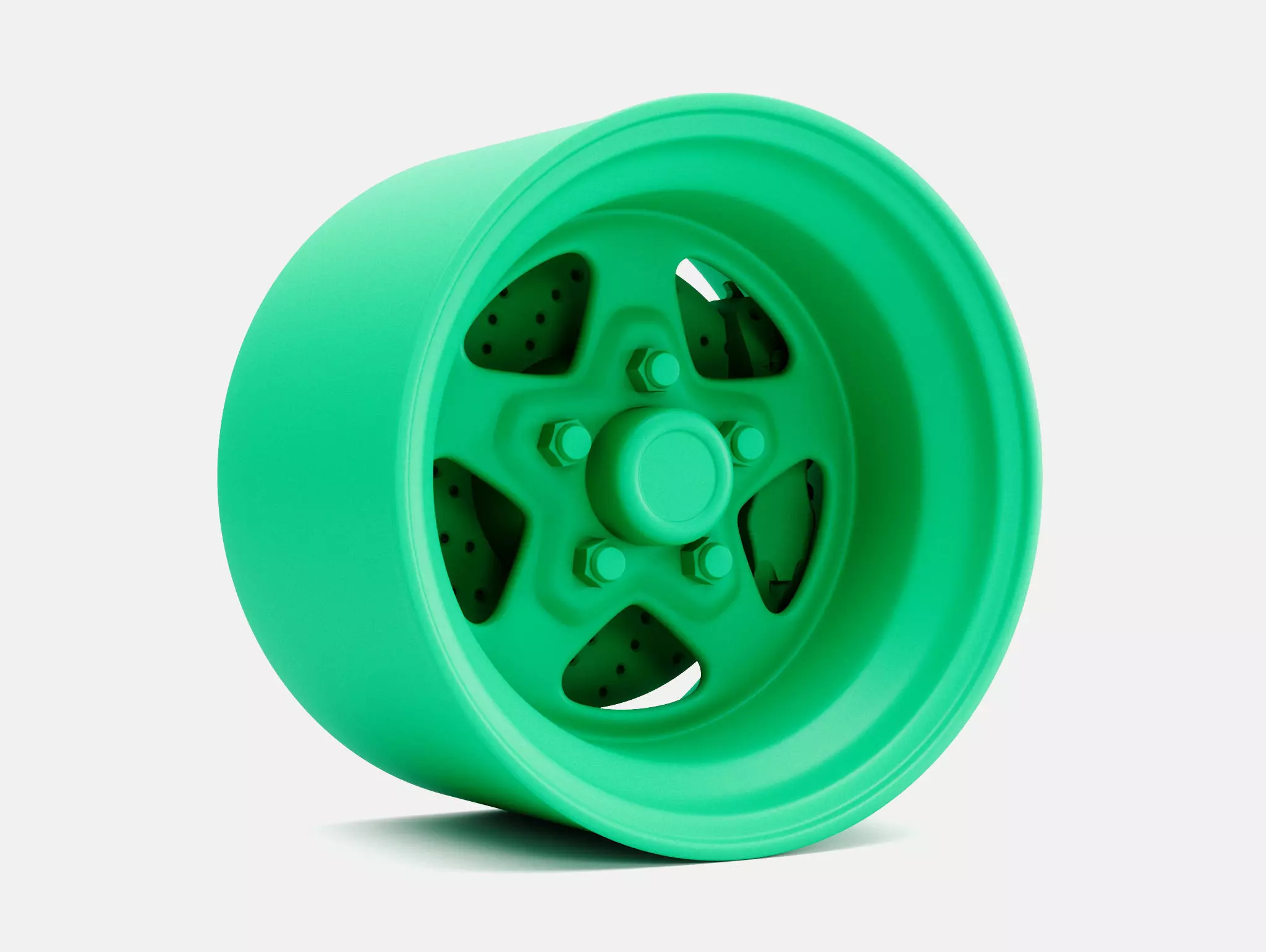 15x10 Weld Pro Star Wheel and Brake 3D print model_1