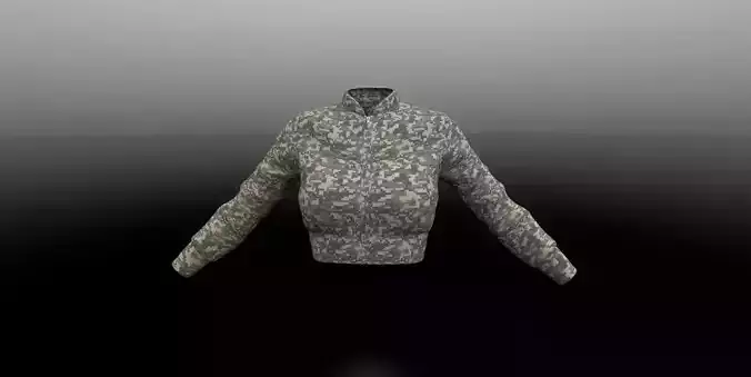 Camo Jacket PBR 4k 