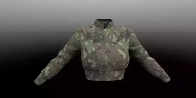 Camo Jacket PBR 4k
