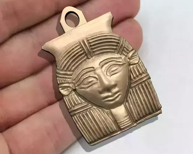 HATHOR QUEEN ANCIENT EGYPT PENDANT 3D print model