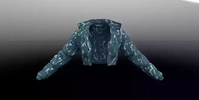 Camo Jacket PBR 4k 