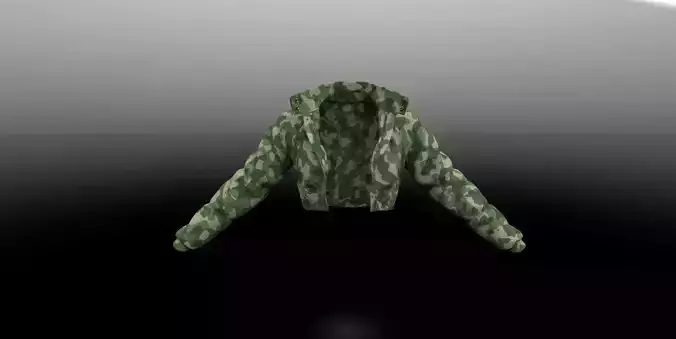 Camo Jacket PBR 4k