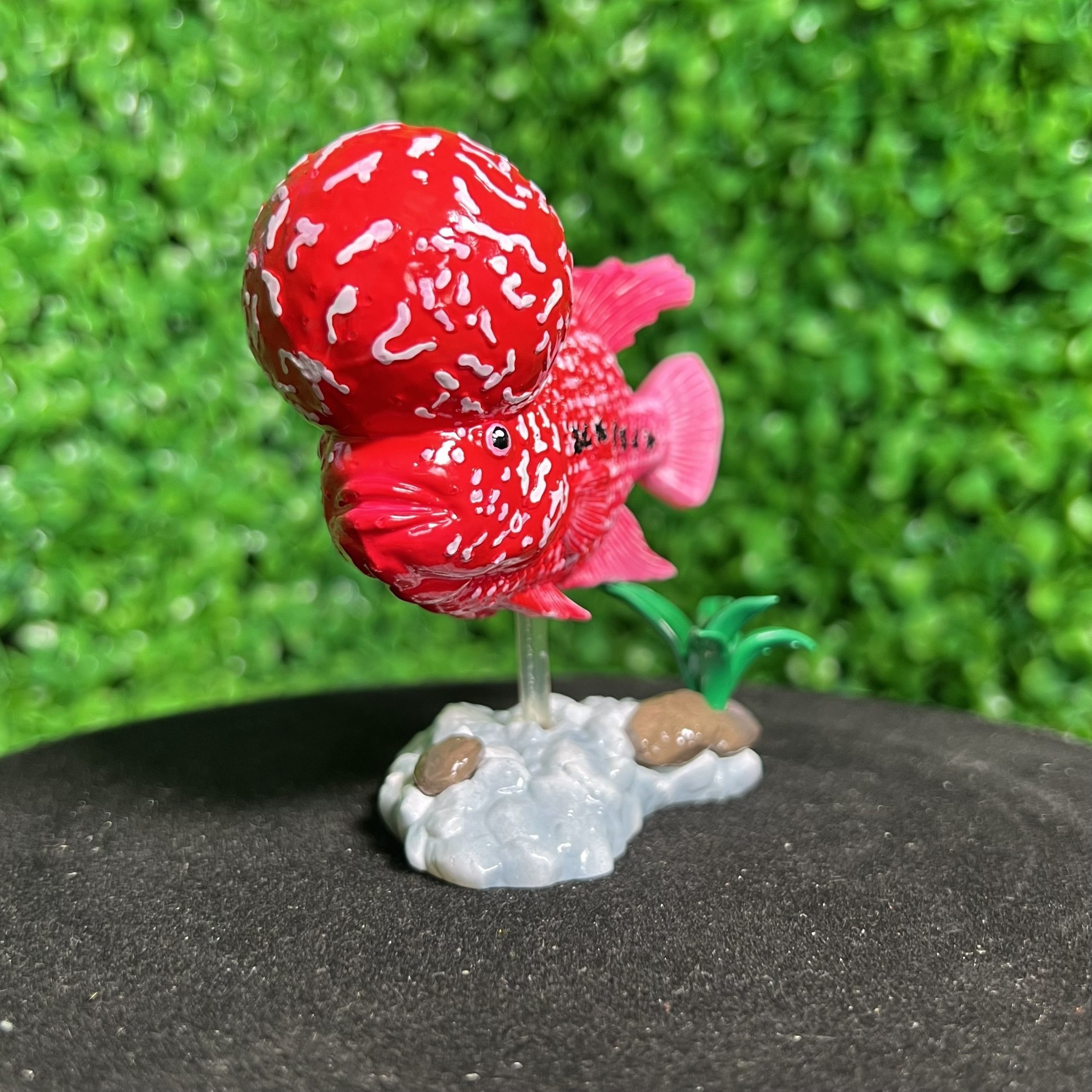 yosh　flower horn 置物 FLOWER HORN FISH - FLOWERHORN CICHLID 3D model 3D printable | CGTrader