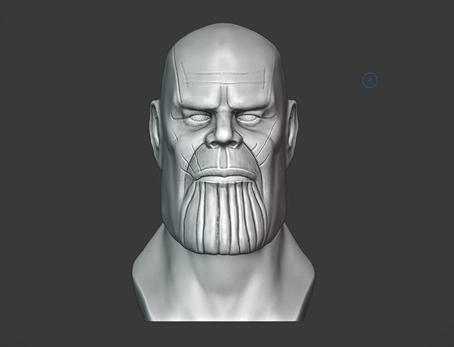 Mighty Thanos 3d model Free 3D print model