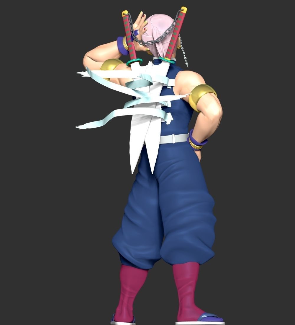 Tengen Uzui - Demon Slayer Kimetsu no Yaiba 3D print model_9