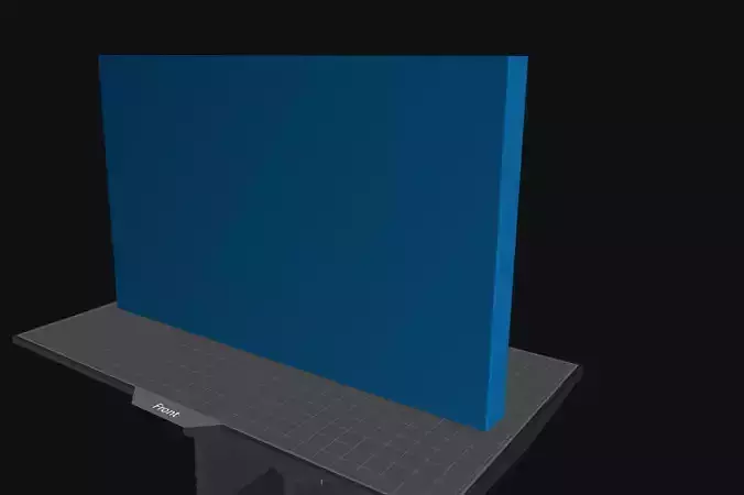 JONBSO D31-41 BLANK FRONT TOP PANEL 3D print model