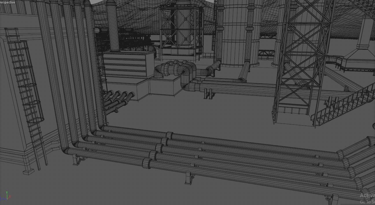 oil factory 3D model_11