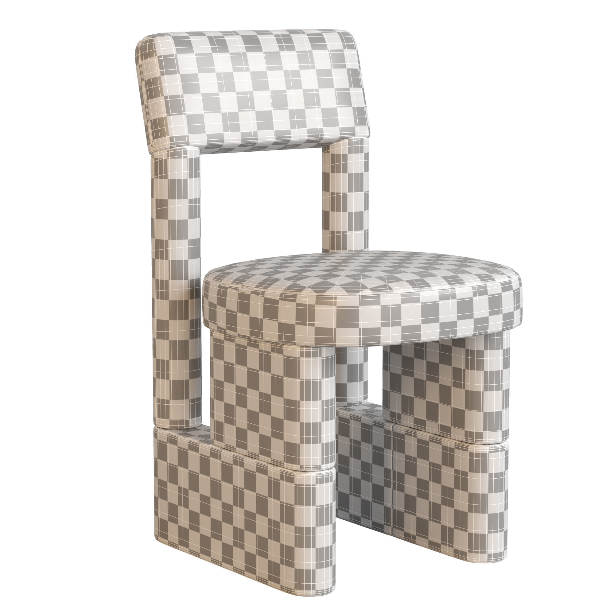 URBAN chair By Woo 3D model_6