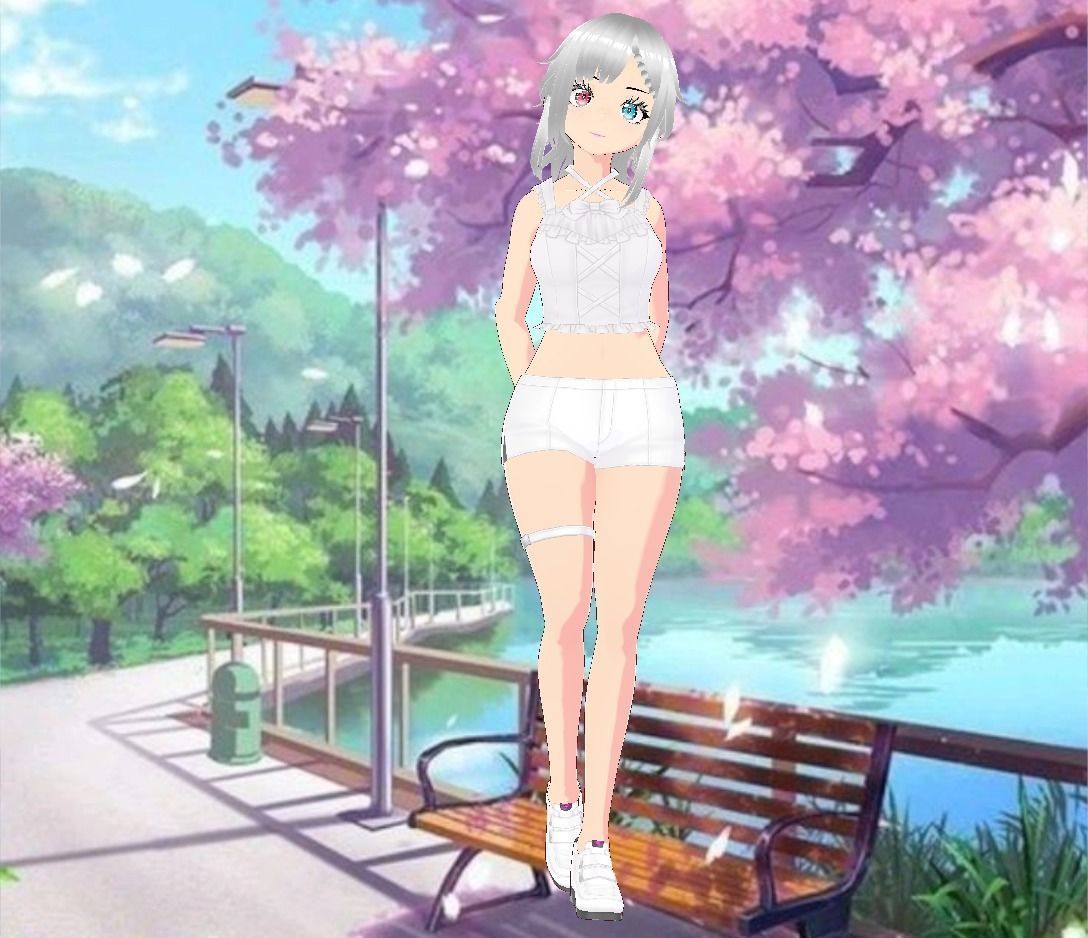 Vtuber 3D 3D model_4