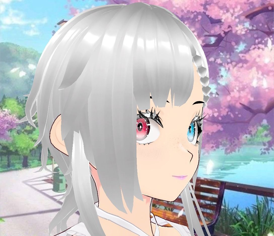 Vtuber 3D 3D model_1