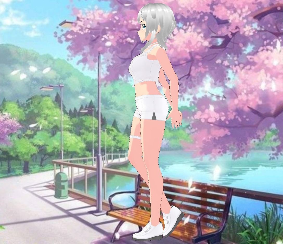 Vtuber 3D 3D model_5