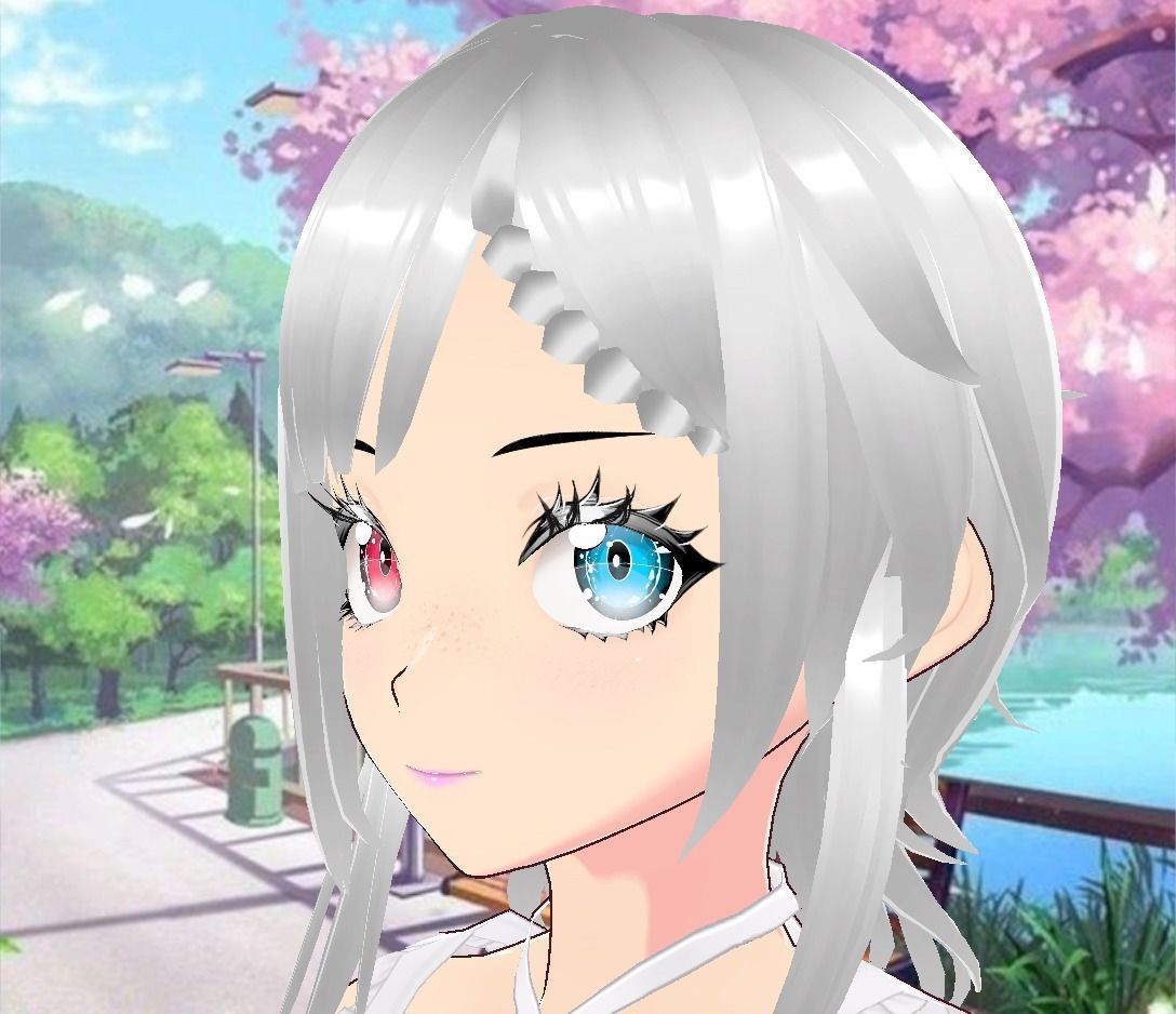 Vtuber 3D 3D model_2