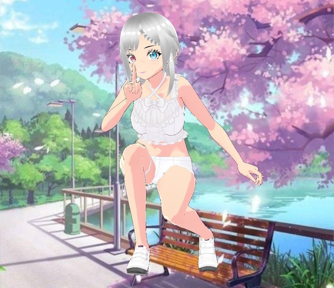 Vtuber 3D 3D model_7