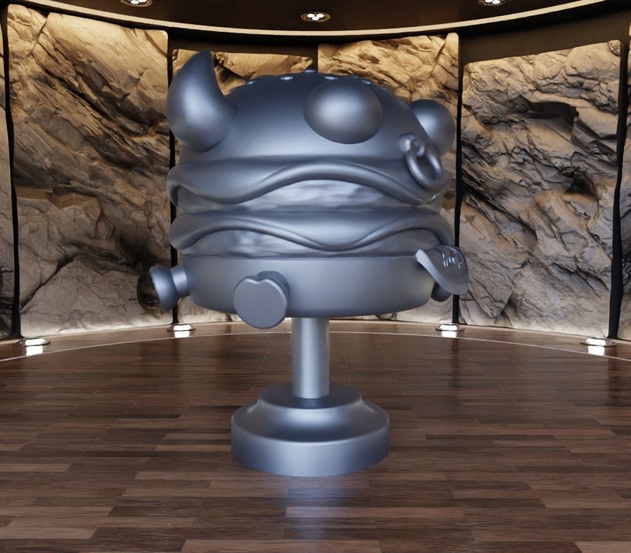 Fools Beefy Burger Fan Art Toy 3D print model_13