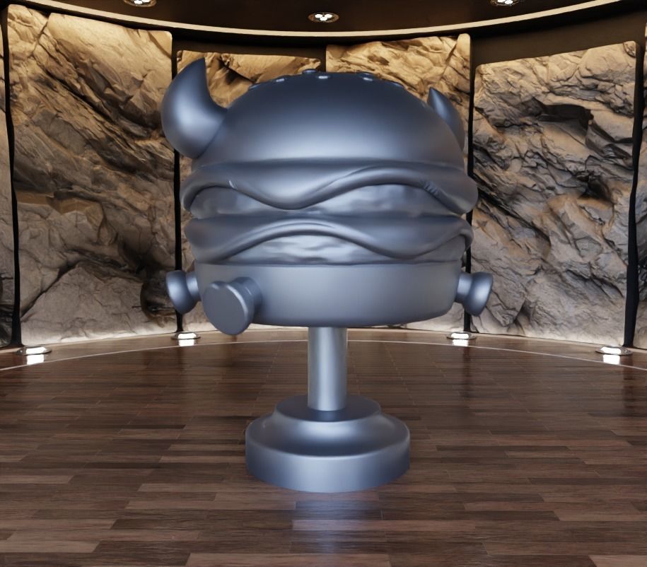 Fools Beefy Burger Fan Art Toy 3D print model_16