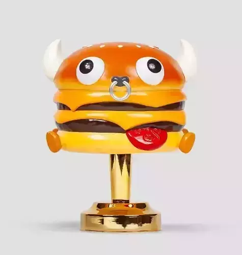 Fools Beefy Burger Fan Art Toy  3D print model