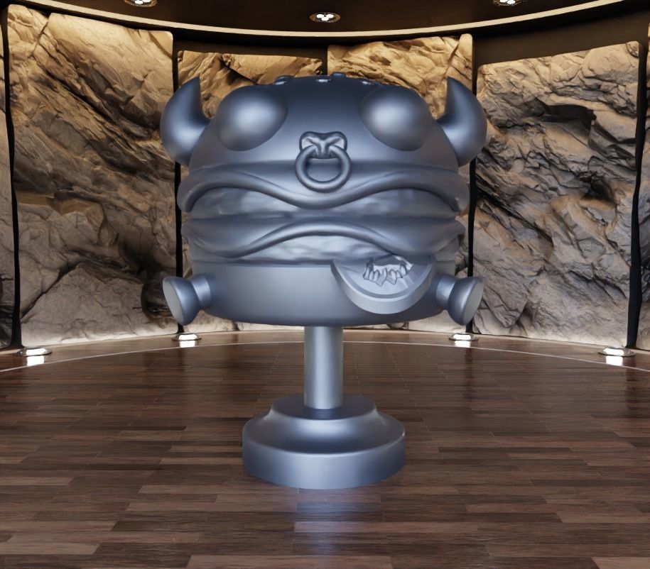 Fools Beefy Burger Fan Art Toy 3D print model_11