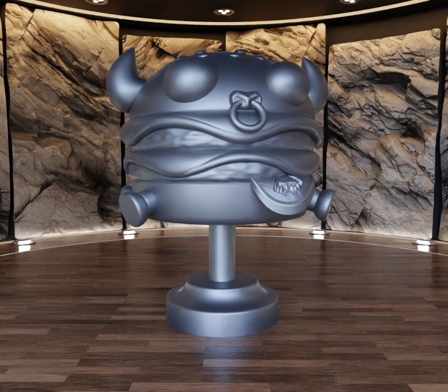 Fools Beefy Burger Fan Art Toy 3D print model_12
