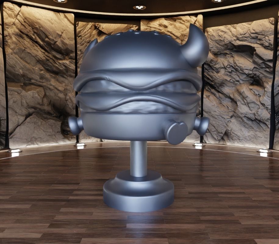 Fools Beefy Burger Fan Art Toy 3D print model_15