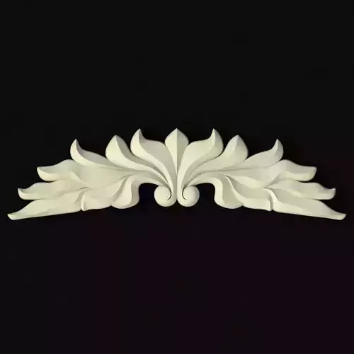 Central decor ornament for furniture