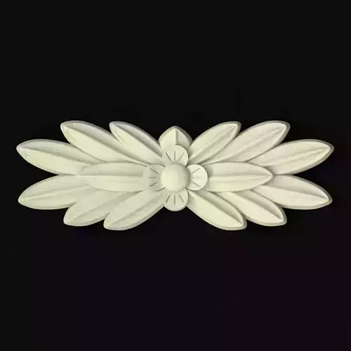 Central decor ornament for furniture