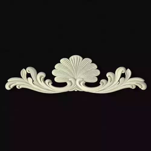 Central decor ornament for furniture