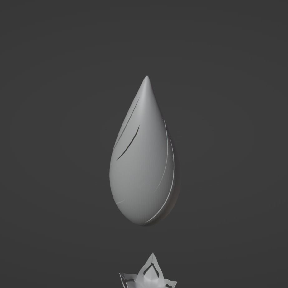 Hanya Brush - Honkai Star Rail Cosplay 3D print model_3