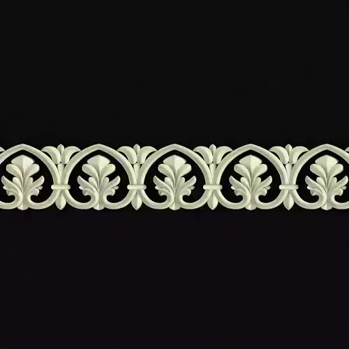 Central decor ornament for furniture