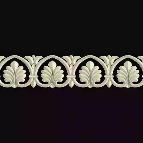 Central decor ornament for furniture