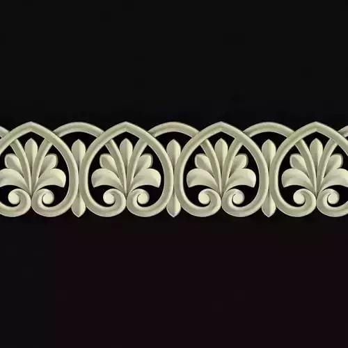 Central decor ornament for furniture