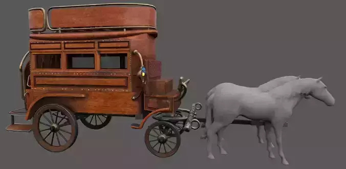 luxury duble deck bus cca1890