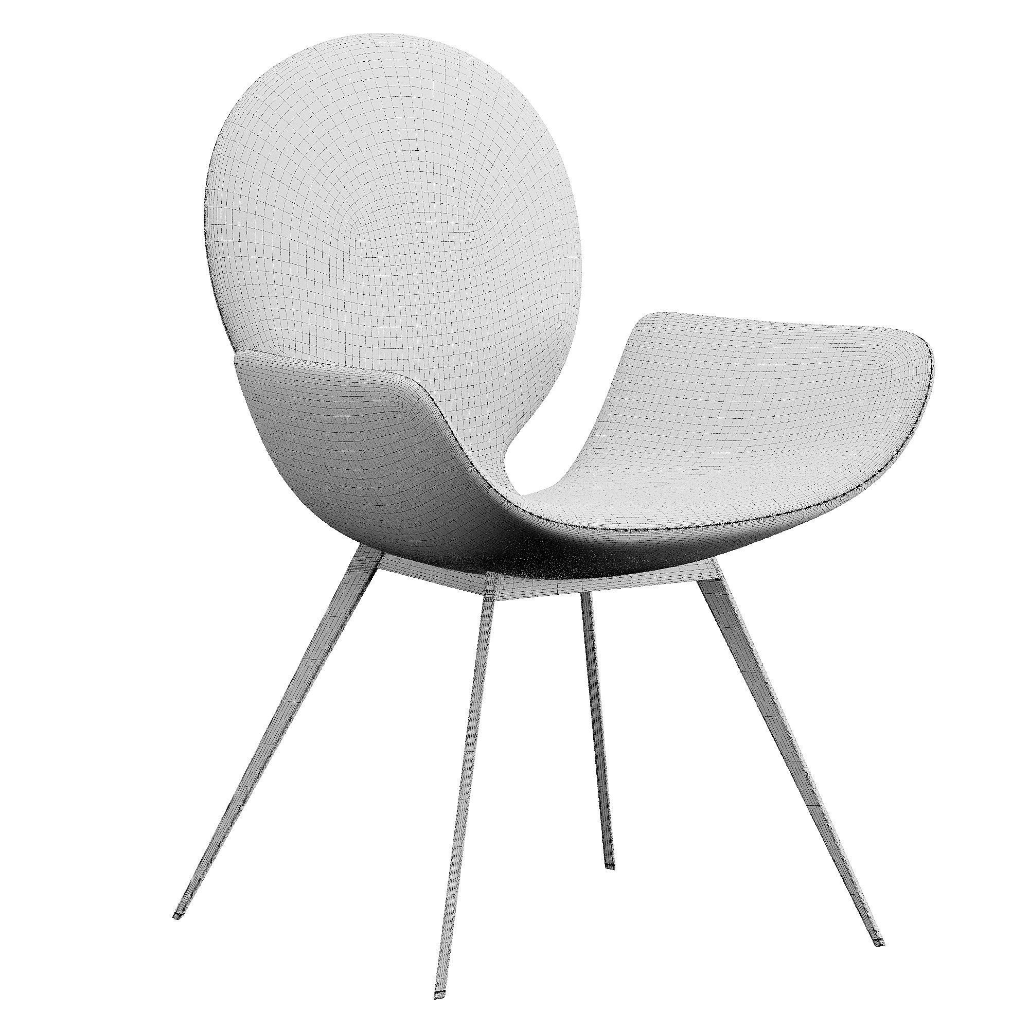 Bonaldo Youpi Chair 3D model_7