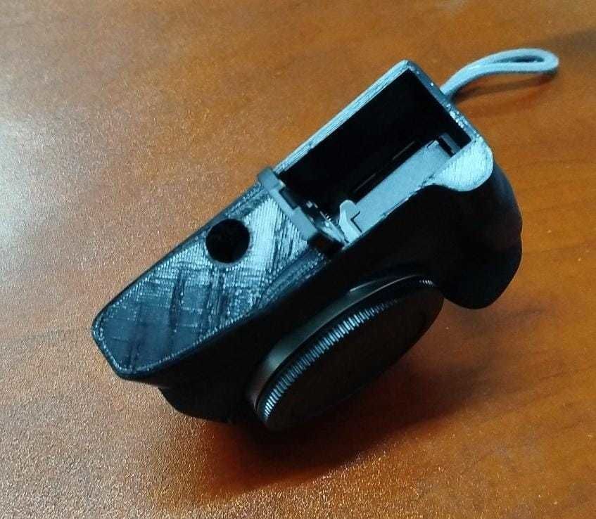 CANON EOS R50 CAMERA GRIP 3D PRINTABLE 3D print model_3