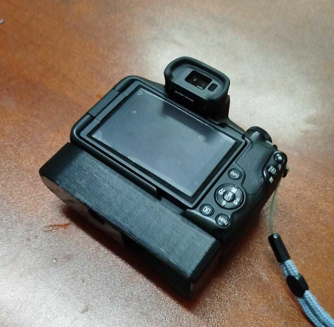 CANON EOS R50 CAMERA GRIP 3D PRINTABLE 3D print model_2