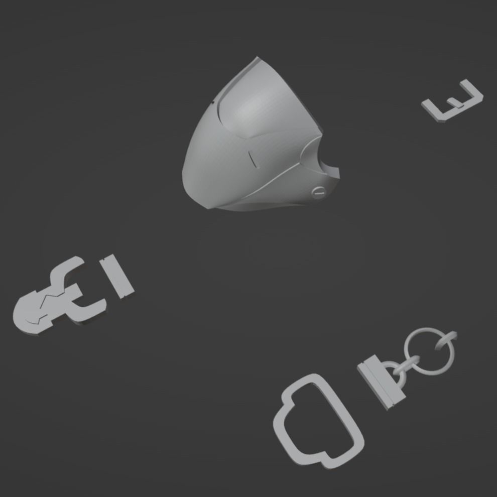 Luka Sword - Honkai Star Rail 3D print model_4