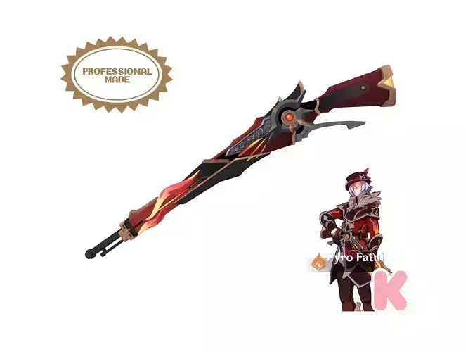 Fatui Pyro Gun - Genshin Impact  Cosplay