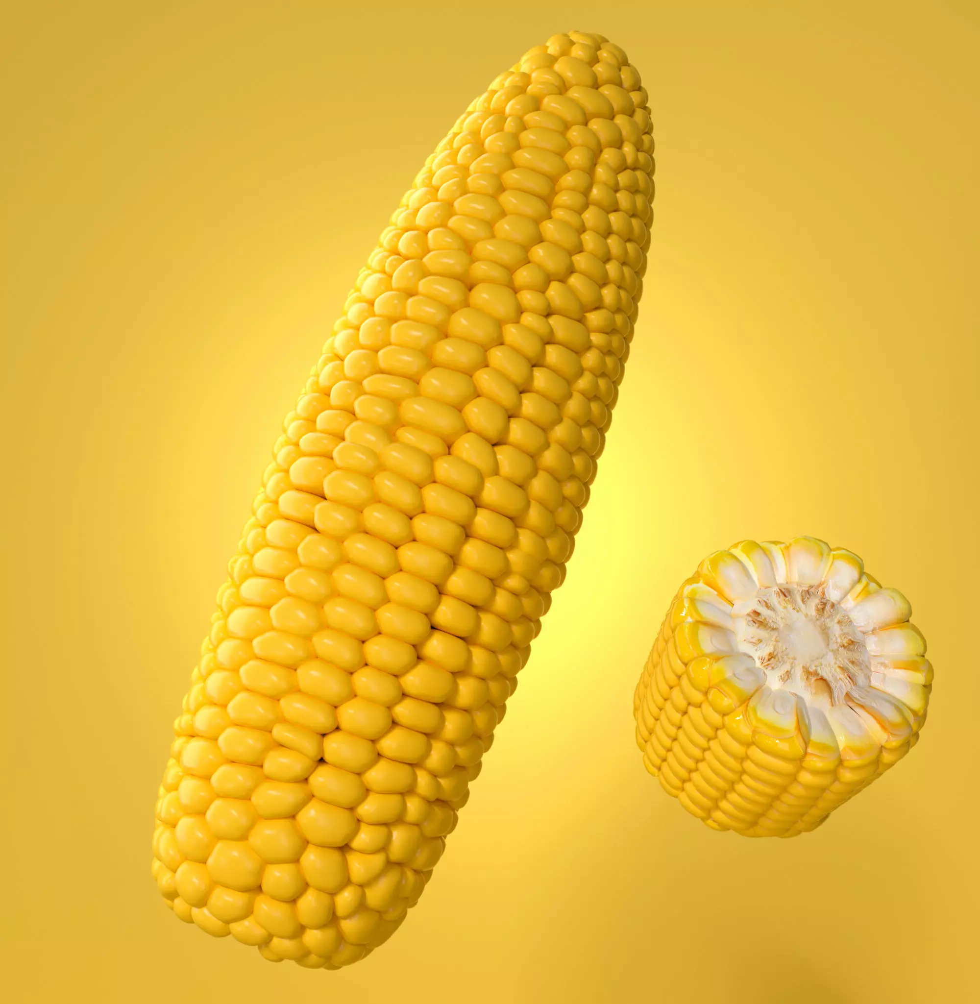 Photorealistic Corn 3D model 3D model_0