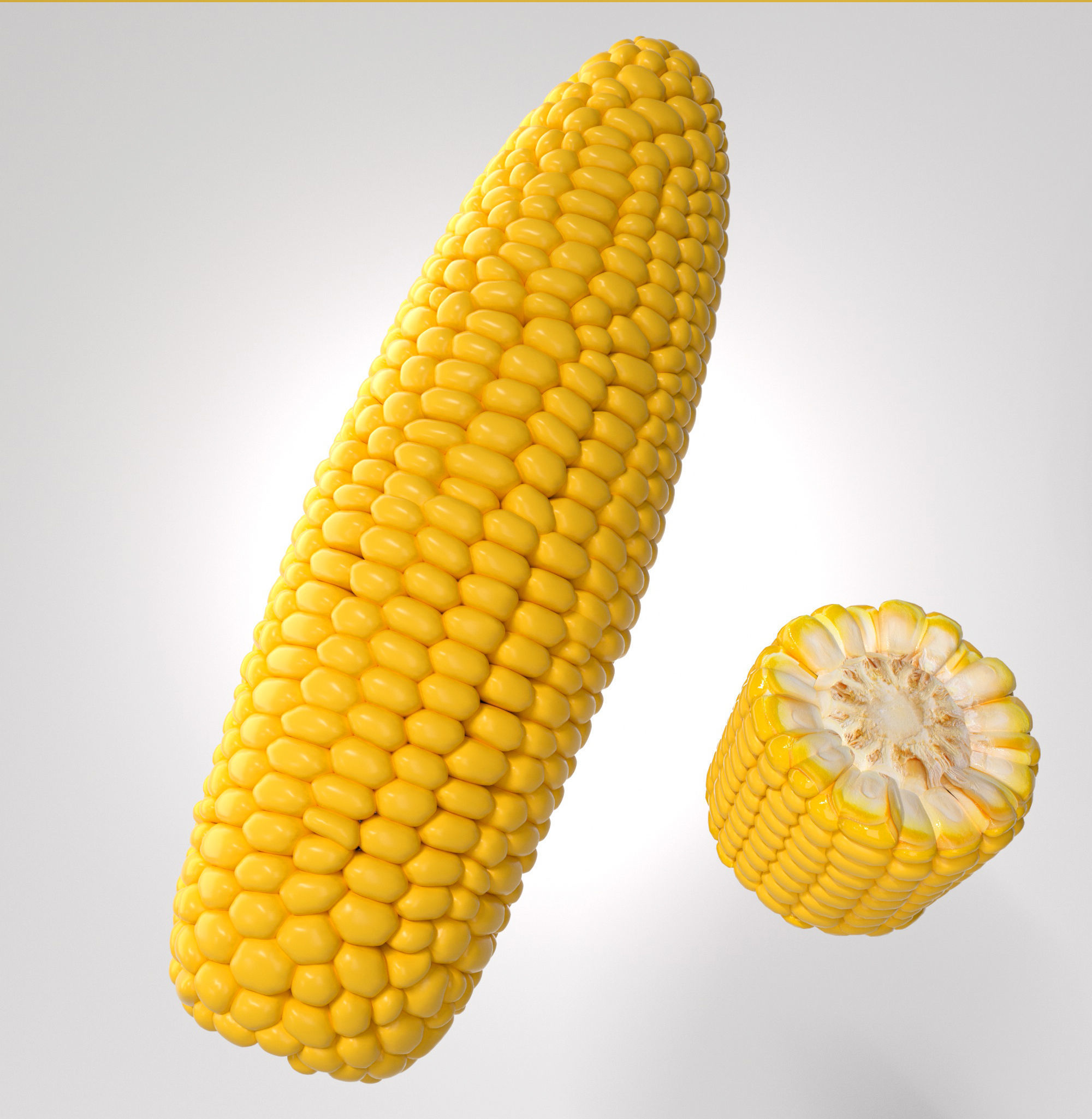 Photorealistic Corn 3D model 3D model_1
