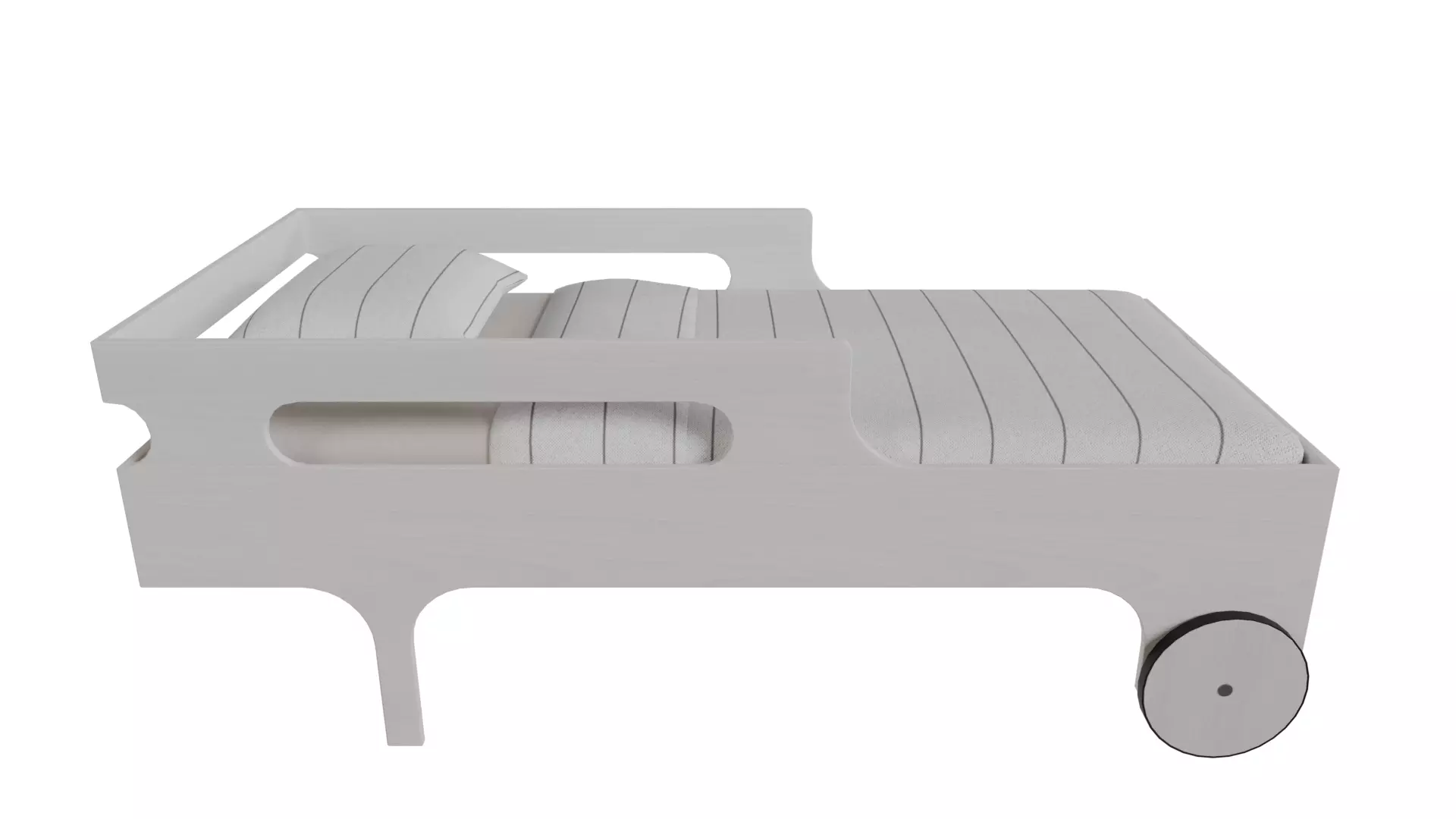 kid bed furniture Free 3D model