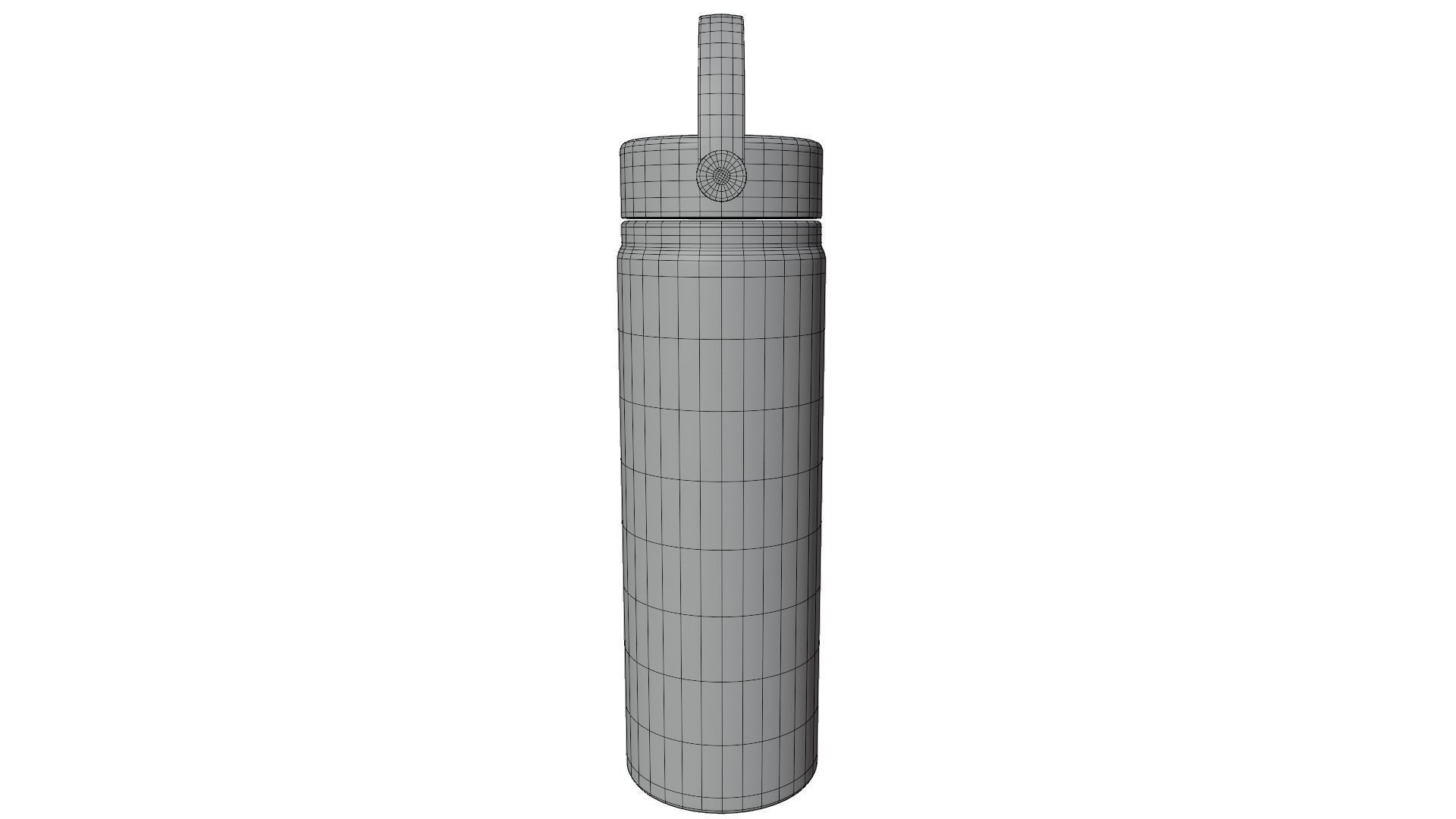Water Bottel 3D model_10
