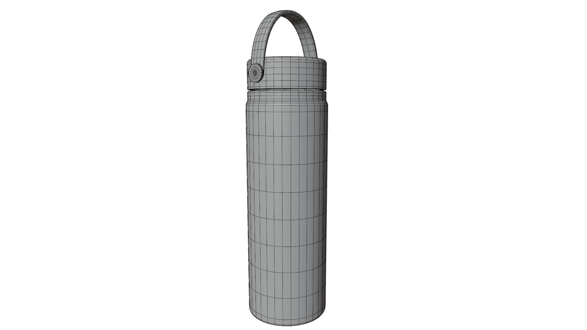 Water Bottel 3D model_7