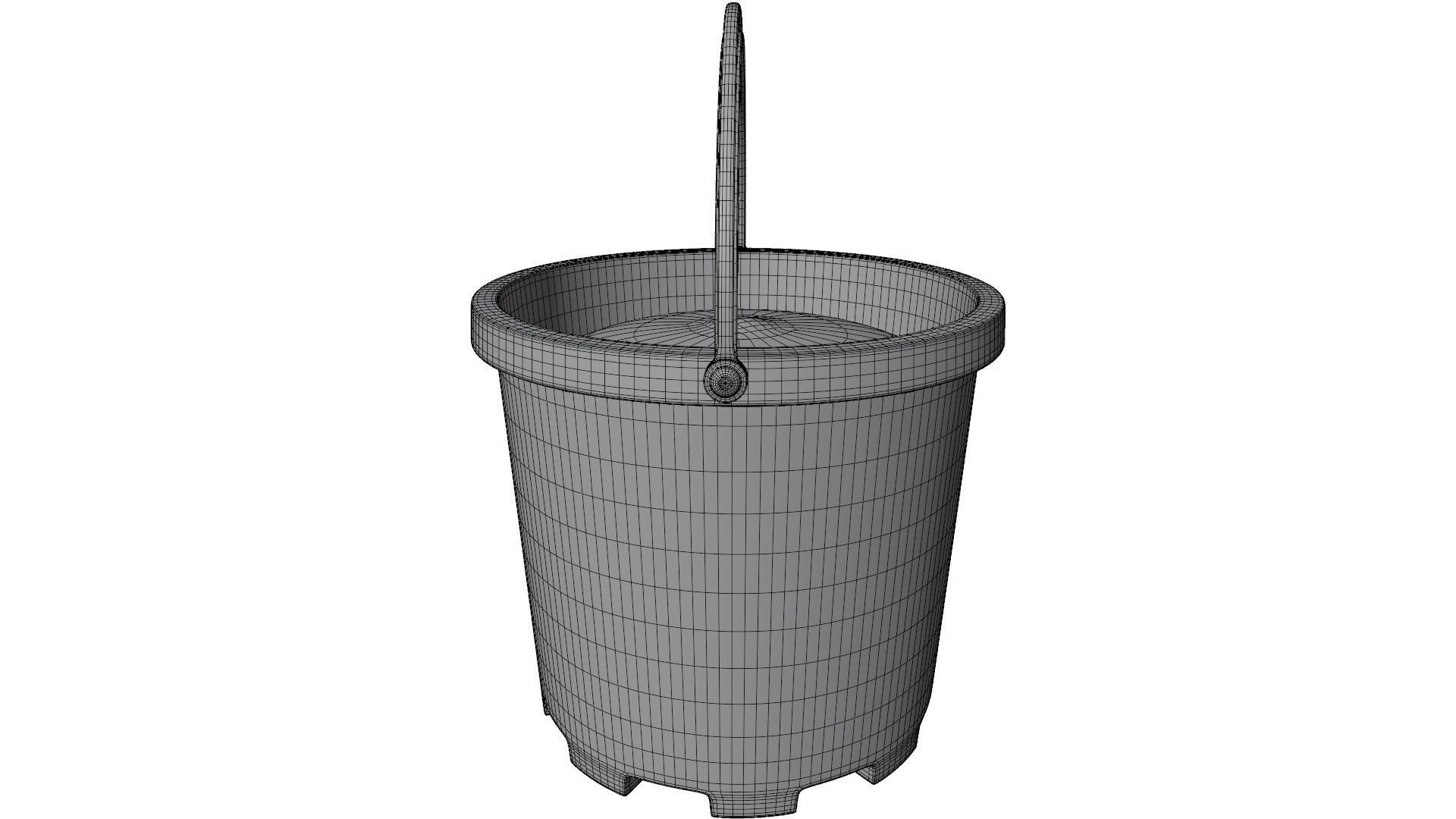 Water Bucket 3D model_10