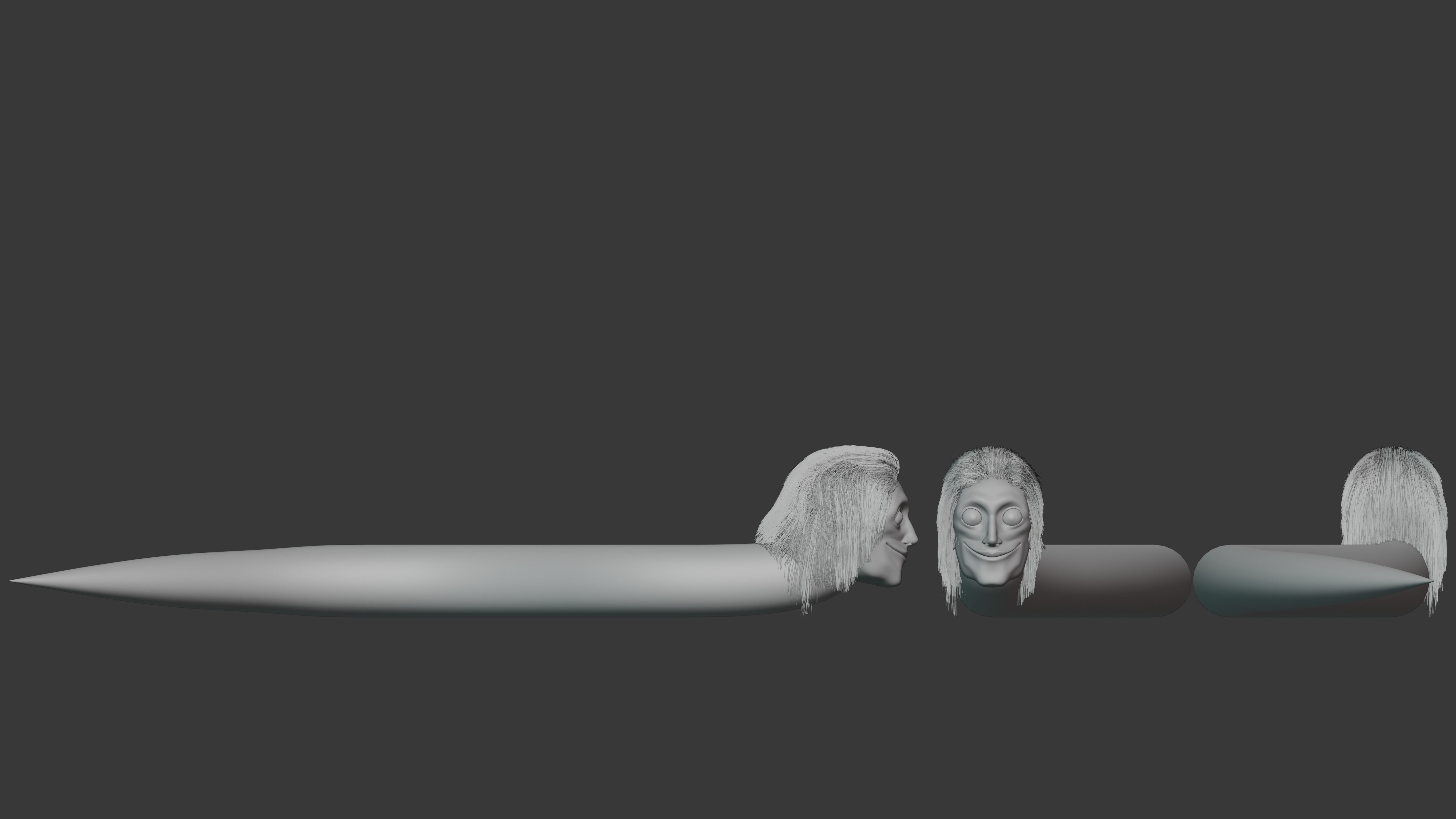 Snake Horror Creature From PoolRoom Horror Game 3D model_6