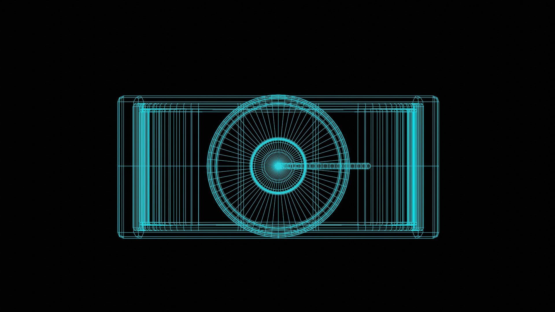 Perfume Low-poly 3D model_6