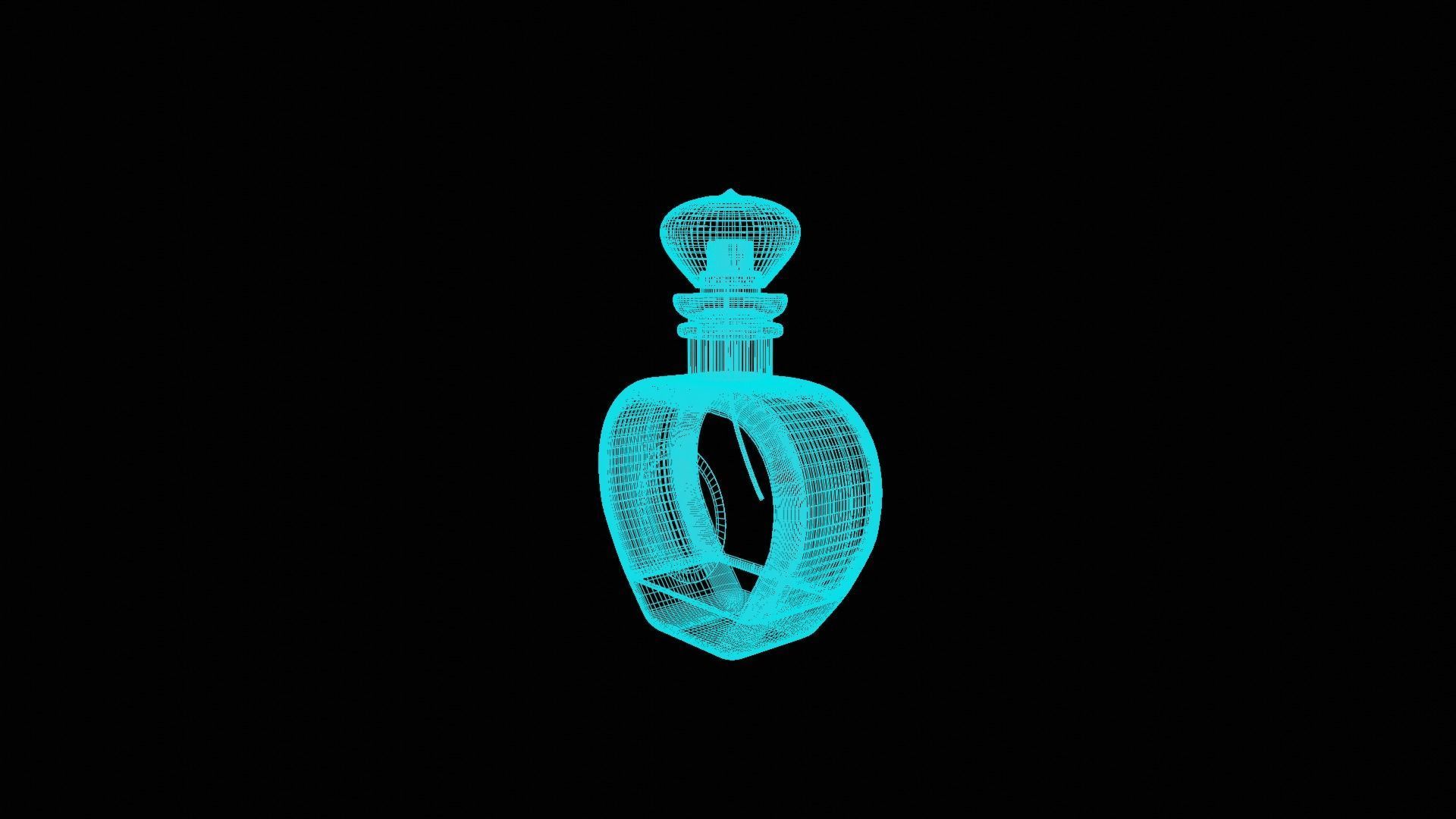 Perfume Low-poly 3D model_8