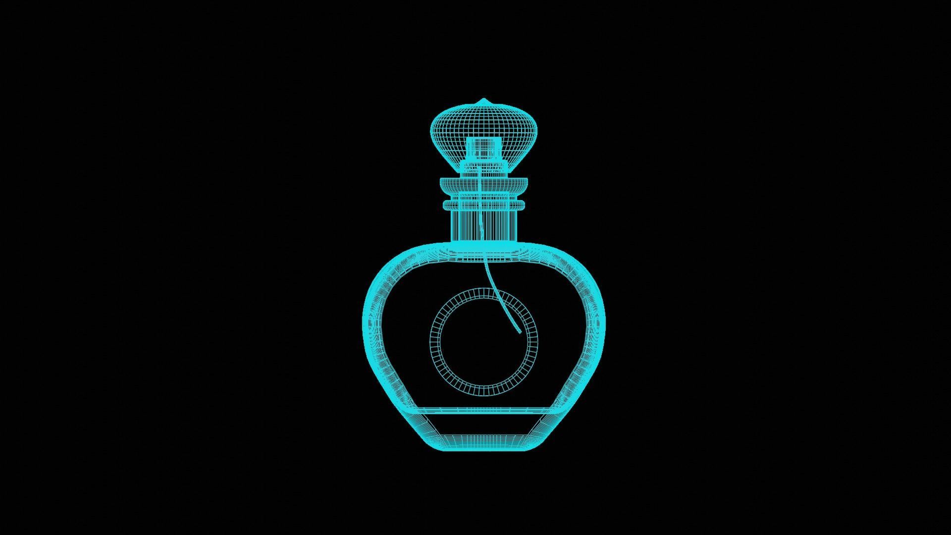 Perfume Low-poly 3D model_4